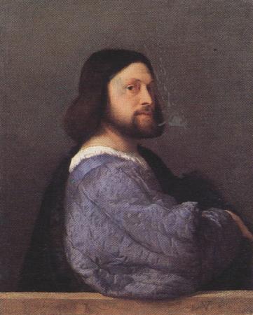 Titian Portrait of a Man (mk33) oil painting image