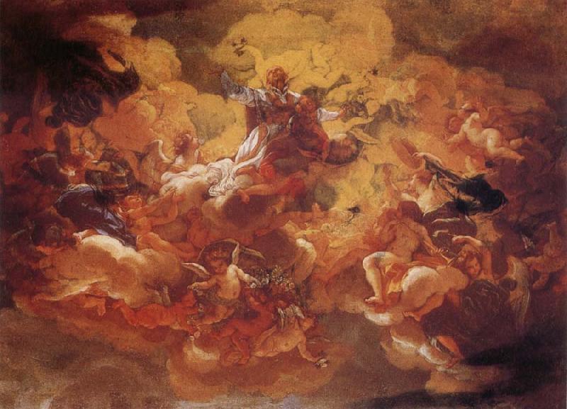 Baciccio The Apotheosis of St Ignatius Germany oil painting art