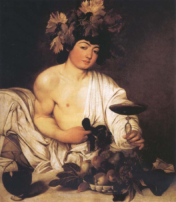 Caravaggio Bacchus oil painting picture
