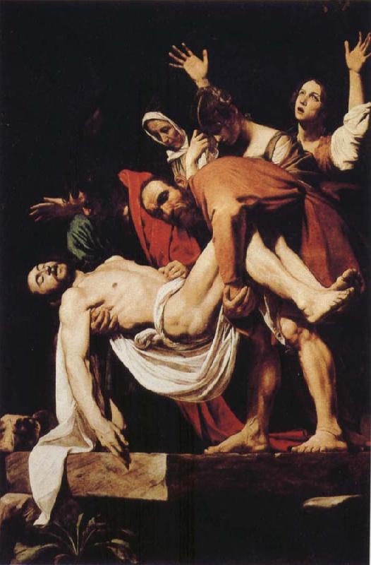 Caravaggio The Entombment oil painting image