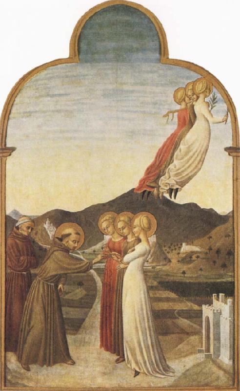 SASSETTA The Mystic Marriage of St Francis oil painting image