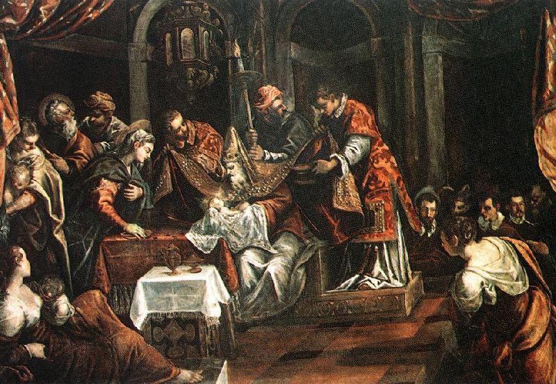 Tintoretto The Circumcision Germany oil painting art