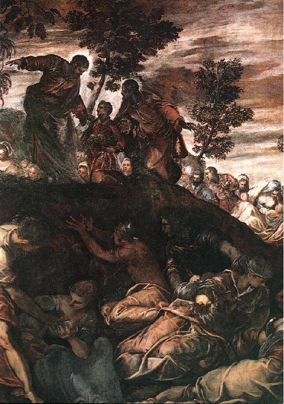 Tintoretto The Miracle of the Loaves and Fishes Germany oil painting art
