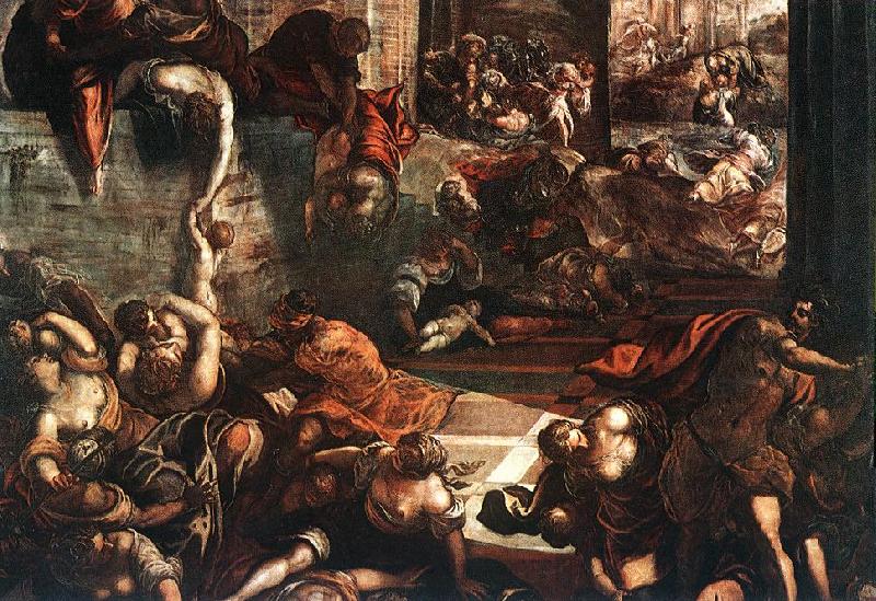 Tintoretto The Slaughter of the Innocents Germany oil painting art